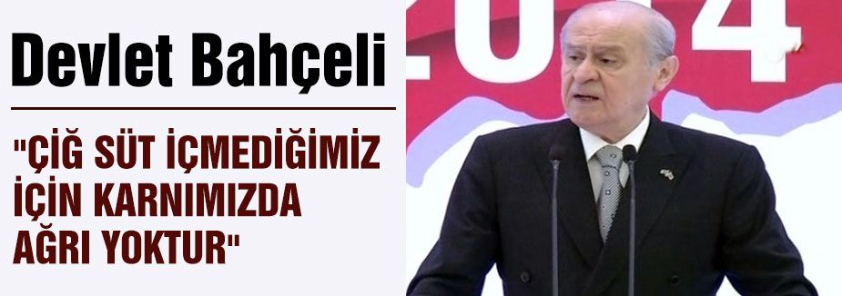 Bahçeli Başkanlar toplantısında konuştu