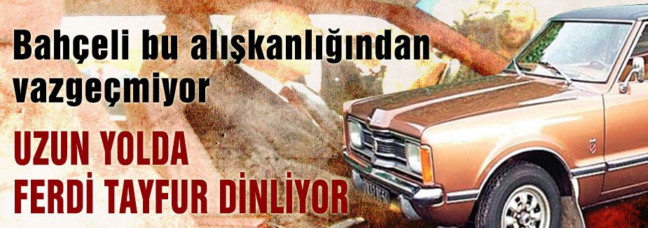 Bahçeli bu alışkanlığından vazgeçmiyor