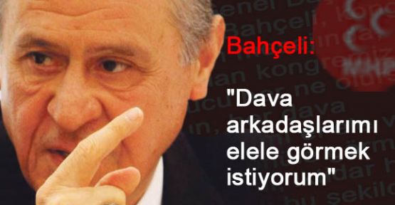 Bahçeli: