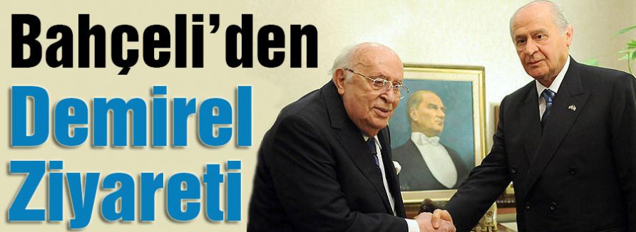 Bahçeli Demirel'i Ziyaret Etti