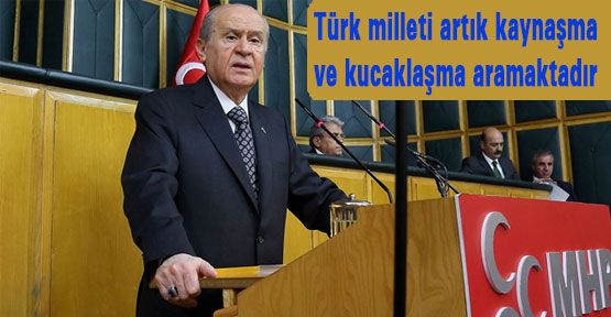 Bahçeli, Gurup Toplantısında Konuştu