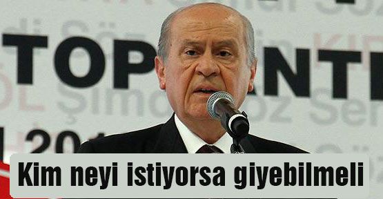Bahçeli: