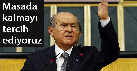 Bahçeli: