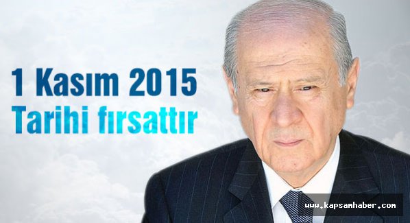 Bahçeli: Milliyetçi-Ülkücü camia tuzakların farkındadır.
