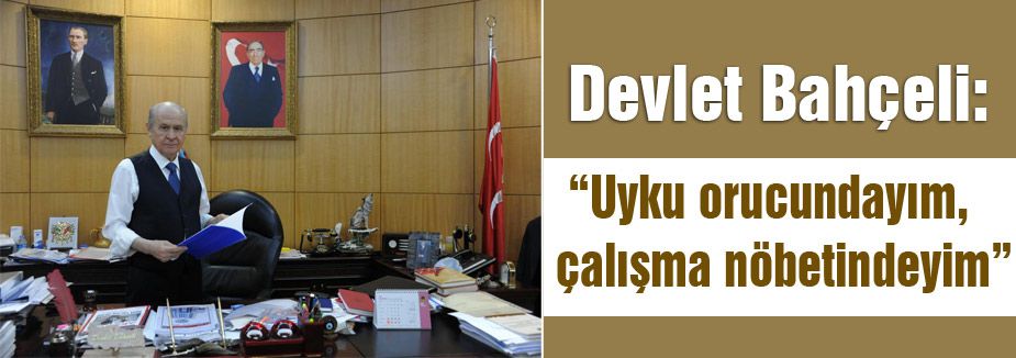 Bahçeli: