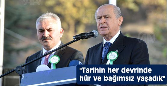 Bahçeli' Türkiye Cumhuriyeti geleceğe uzanacak'