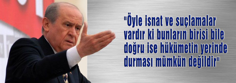 Bahçeli:' Türkiye pırıl pırıl temizlenmeli'