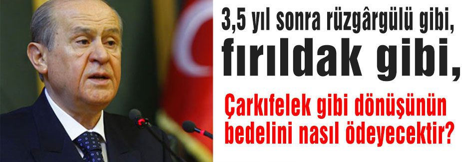 Bahçeli: