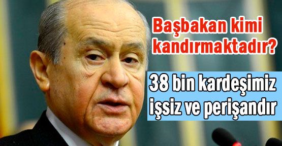 Bahçeli: Yüzü Kızarmadan Milletimizi Aldatmaktadır