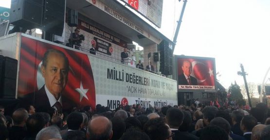 Bahçeli:'Başbakan Sana Rağmen Türk Milleti Olarak Kalacağız'