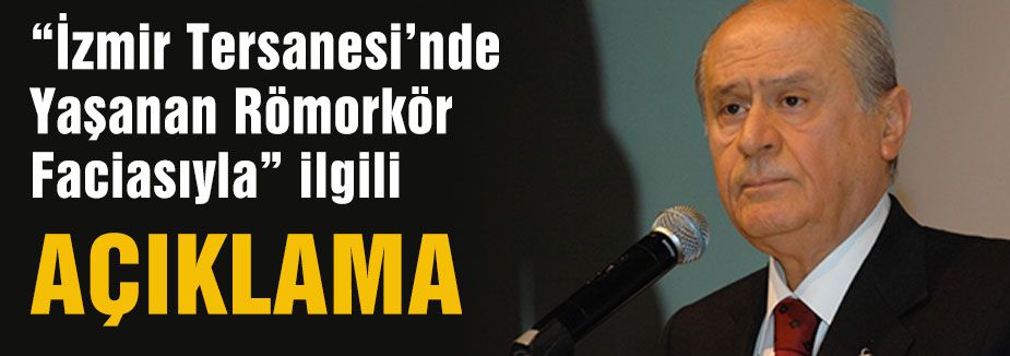 Bahçeli'den Basın açıklaması