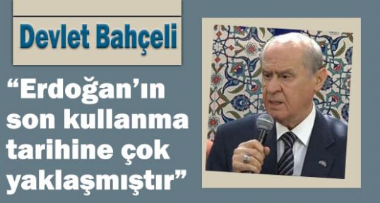 Bahçeli'den