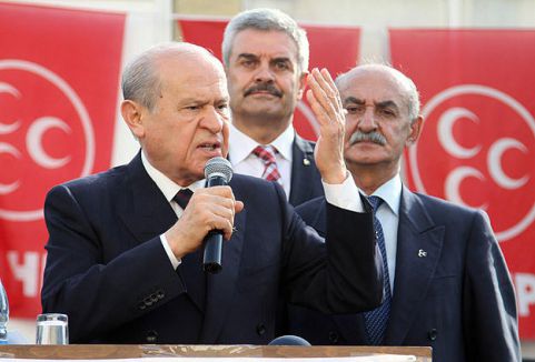 Bahçeli:'Erdoğan'dan cumhurbaşkanı olmaz'