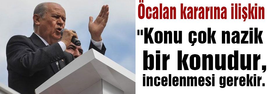 Bahçeli:Giresun'da konuştu