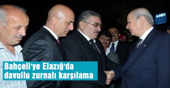 Bahçeli'ye Davul Zurnalı Karşılama