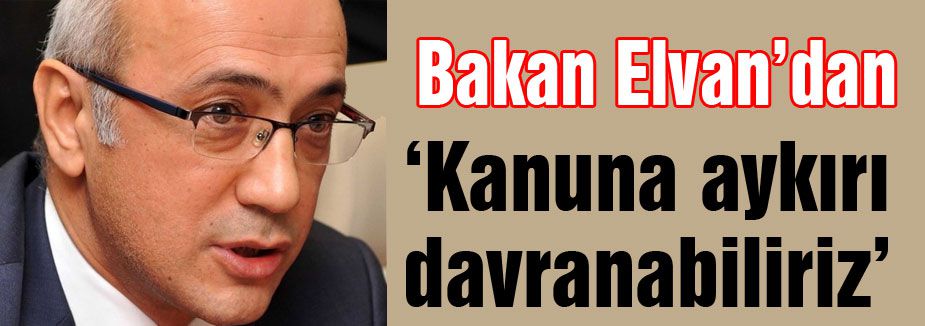 Bakan Elvan Sayıştay'a Seslendi...