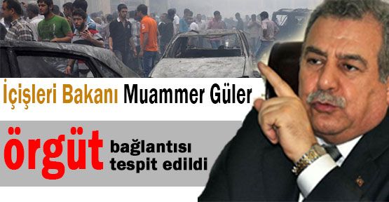 Bakan Güler: Örgüt Bağlantısı Tespit Edildi