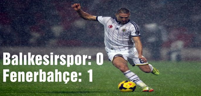 Balıkesirspor: 0 - Fenerbahçe: 1