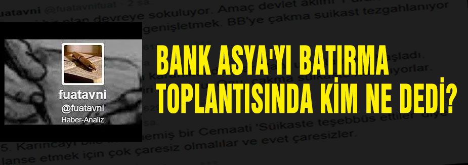 BANK ASYA'YI BATIRMA KARARI