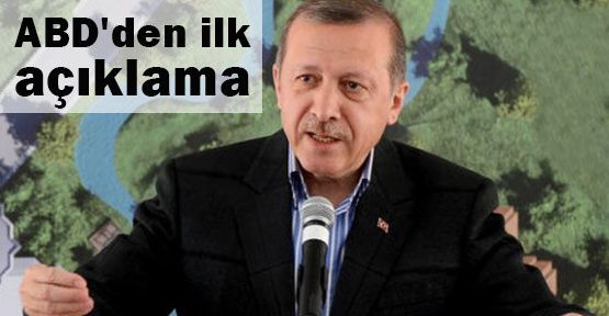 Başbakan'ın , ABD'den ilk açıklaması