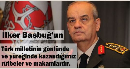 Başbuğ'dan Rütbe Açıklaması...