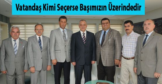 Başkan Ergün MHP Şehzadeler Ekibi’ni Ağırladı