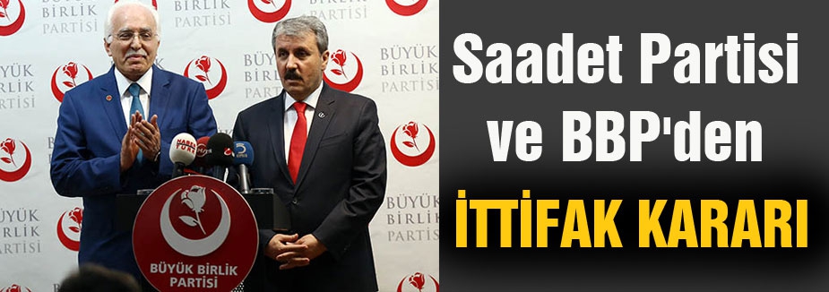 BEKLENEN İTTİFAK GERÇEKLEŞTİ