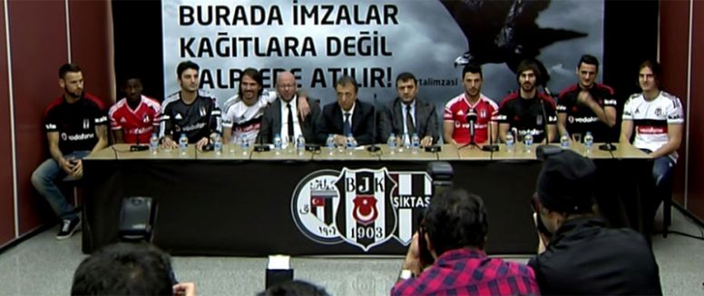 Beşiktaş'tan İmza şov!