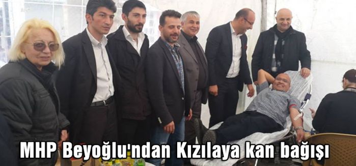 Beyoğlu MHP 'den Teşkilatı anlamlı girişim...