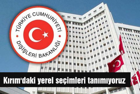 Bilgiç, Kırım'daki yerel seçimleri tanımıyoruz