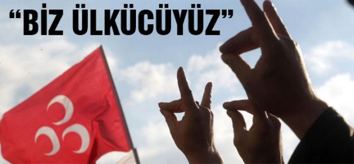 “BİZ ÜLKÜCÜYÜZ” maskesi