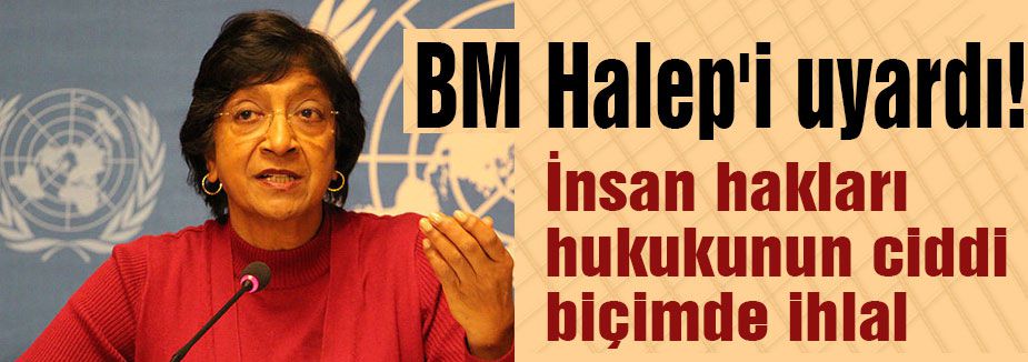 BM Halep'İ uyardı!