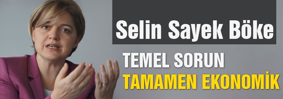 Böke: Temel sorunlar sadece ekonomiktir