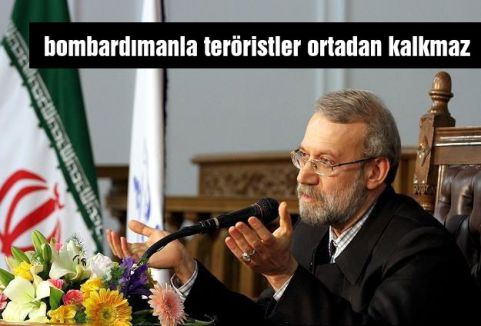 bombardımanla teröristler ortadan kalkmaz