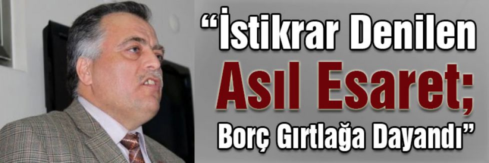 BORÇ GIRTLAĞA DAYANDI