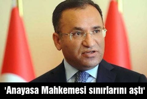 Bozdağ: 'Anayasa Mahkemesi sınırlarını aştı'