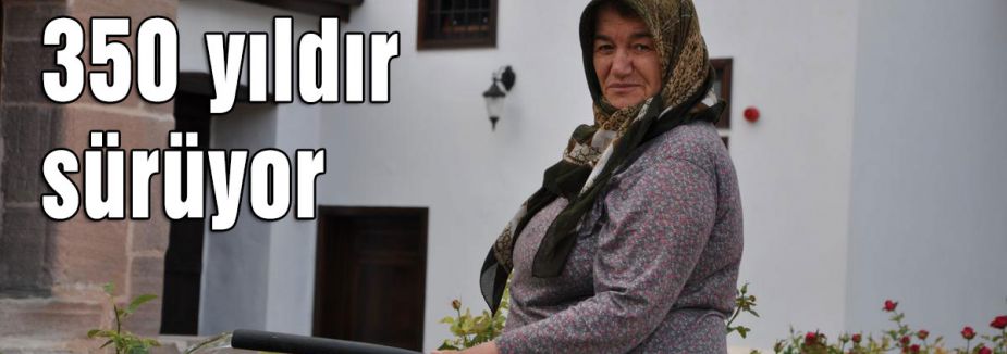 Bu gelenek 350 yıldır sürüyor