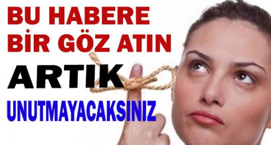 Bu Habere Göz Atın Unutmayacaksınız...