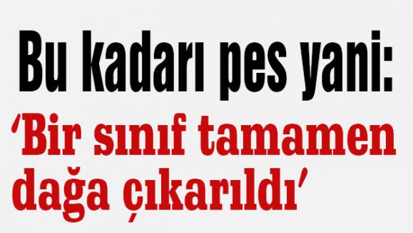 Bu kadarı pes yani: Öğretmene Bak!