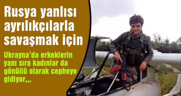 Bu kızlar cepheye gidiyor...