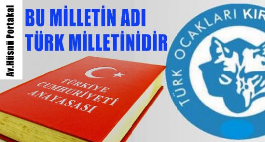 Bu Milletin Adı Türk Milleti'dir