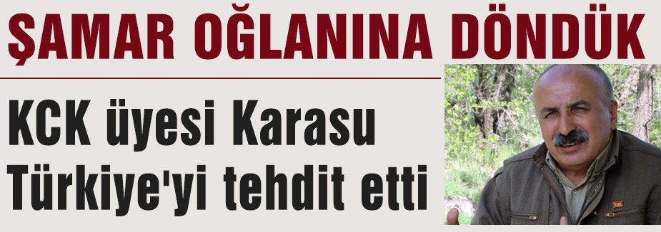 Bu tehditlerle şamar oğlanına döndük!