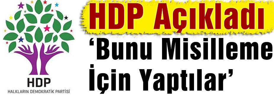 Bunu Misilleme İçin Yaptılar...