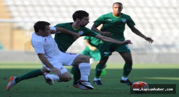 Bursaspor, hazırlık maçında rakibin 4-0 mağlup etti.