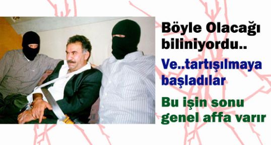 Bütün bunlar Öcalan'ı Salıvermek için mi?