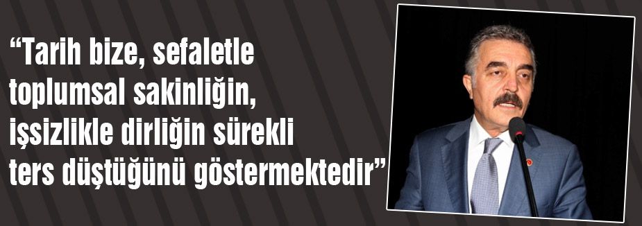 Büyükataman'dan "Sarayda İsraf" açıklaması