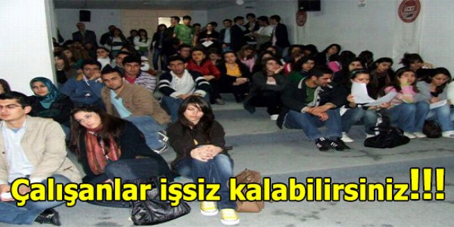 Çalışanlara Kötü Haber