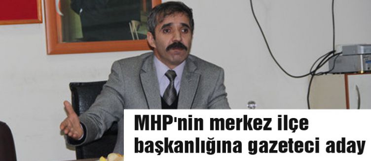 Çankırı'da MHP'ye Gazeteci Aday...