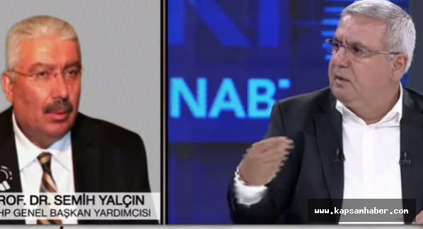 Canlı yayında lafı kesilen MHP'li yalçın sinirlendi ve....
