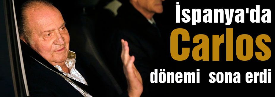 Carlos dönemi sona erdi